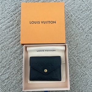 Louis Vuitton Victorine Wallet Black